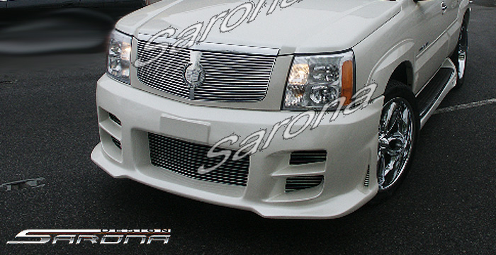 Custom Cadillac Escalade Front Bumper  SUV/SAV/Crossover (2002 - 2006) - $590.00 (Part #CD-007-FB)